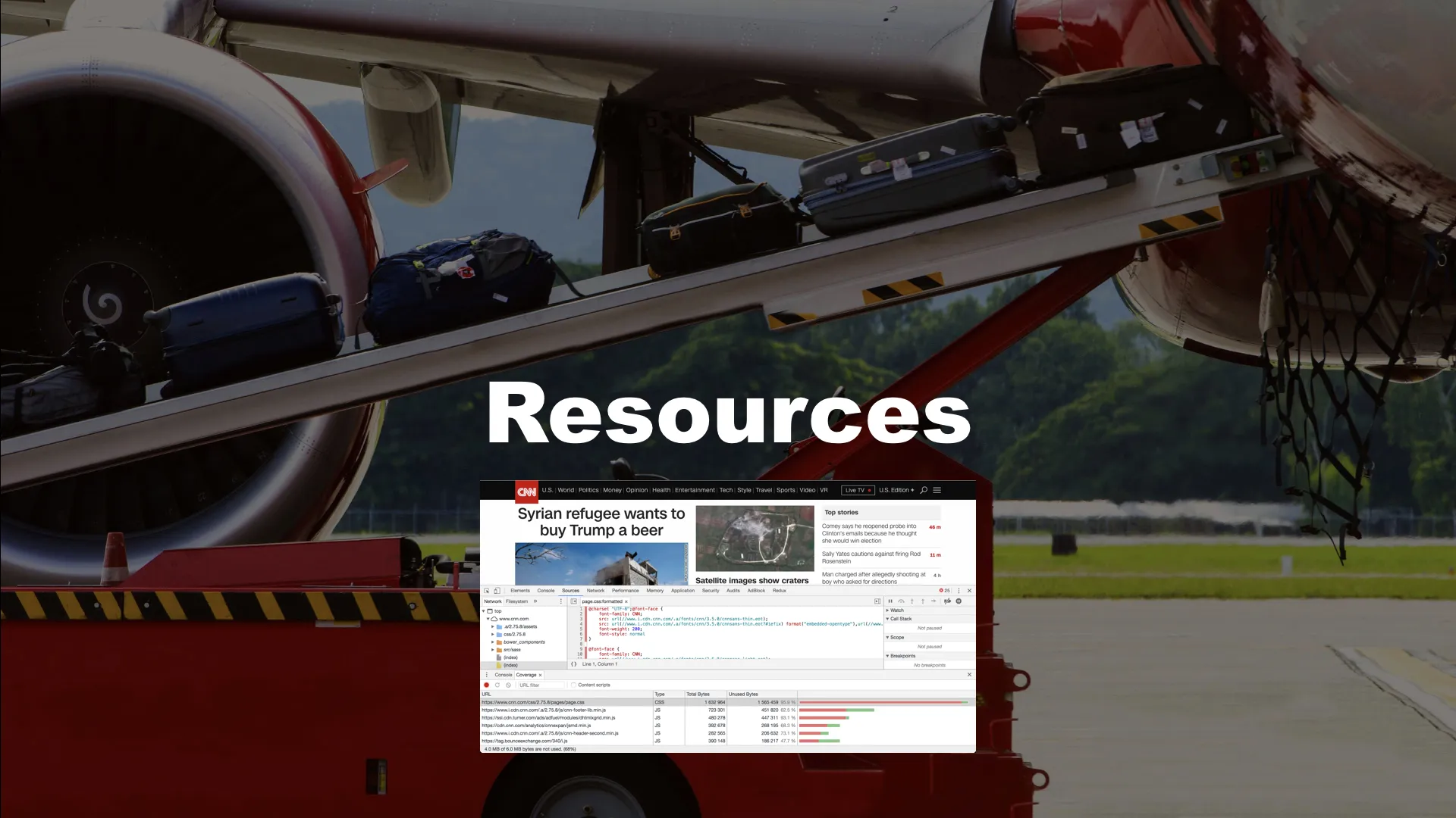 CSS in JS Saves Resources CSS in JS Saves Resources